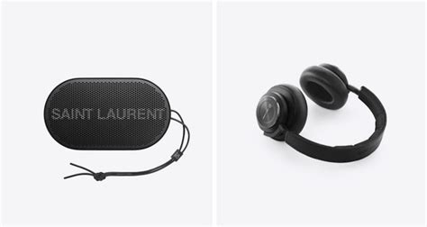 Yves Saint Laurent gives B&O Play wireless speakers and 